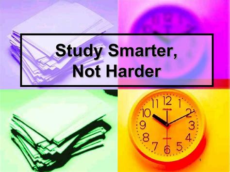Ppt Study Smarter Not Harder Powerpoint Presentation Free Download