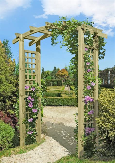 20 Pergola With Arch In Concrete