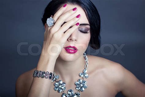 Beautiful Sophisticated Woman Stock Image Colourbox