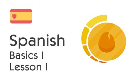 01 Spanish Basics Lesson 1 Duolingo Youtube
