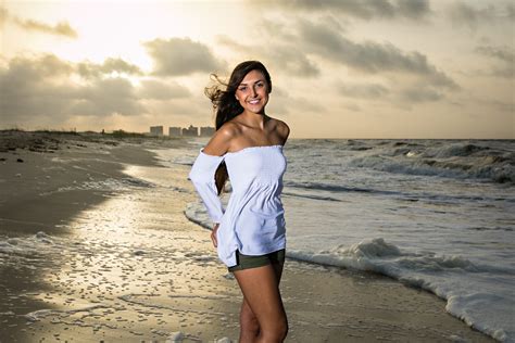 Senior Pictures Sunrise Vacation Beach Portraits Orange Beach Al217084