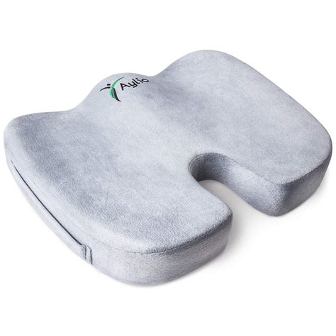 Aylio Coccyx Orthopedic Comfort Foam Seat Cushion For Lower Back