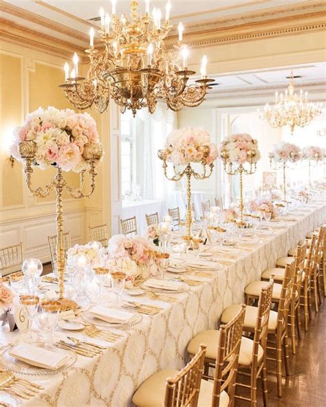 Stunning Wedding Reception Is Dripping In Gold Fabmood Wedding