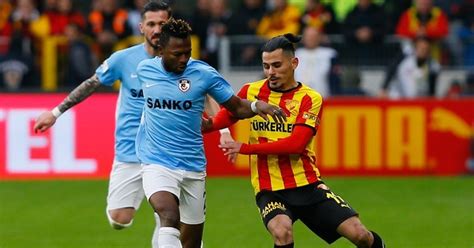 5 58 thelin (kasımpaşa) sari kart: Göztepe Spor Kulübü Gaziantep FK Müsabakası 1-1 Sona Erdi