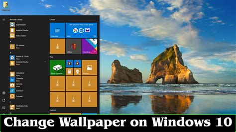 How To Change Desktop Background Windows 10 How To Change Windows 10