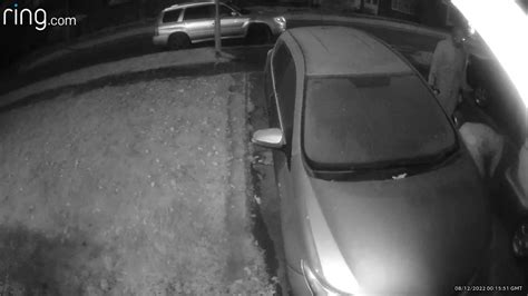 two people were caught on a doorbell camera stealing a catalytic converter now police are