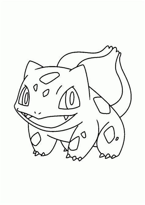 Bulbasaur Coloring Pages Coloring Home