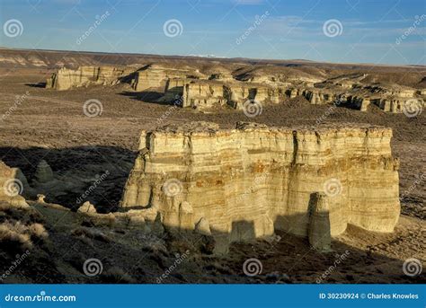 Eastern Oregon Western Landscape At Sunset Stock Photo Image Of