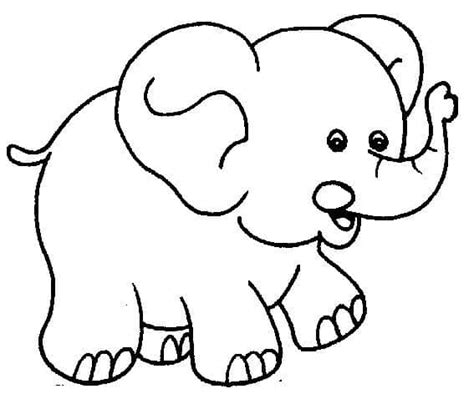 Desenhos De Elefante Para Colorir 2 Blog Ana Giovanna