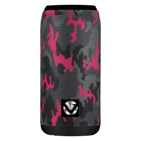 Volkano Stella Series Bluetooth Speaker Pink Camo Design Incredible