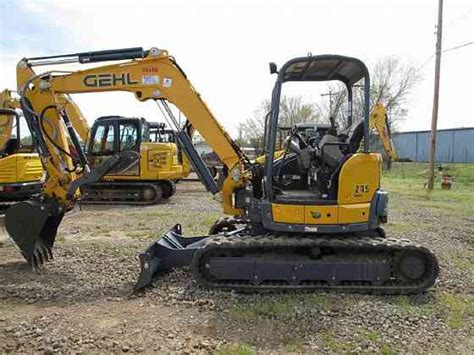 gehl excavators  sale  united states  equipmentdaycom