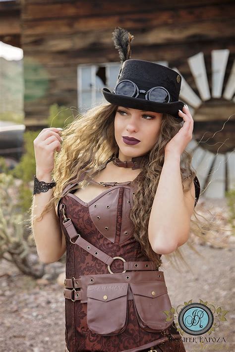 Steampunk Steam Punk Styled Photo Shoot At Nelson Ghost Town Nevada Model Victoria Class Of