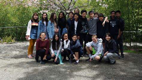 Japanese Language Students Practice Language Skills During Field Trip