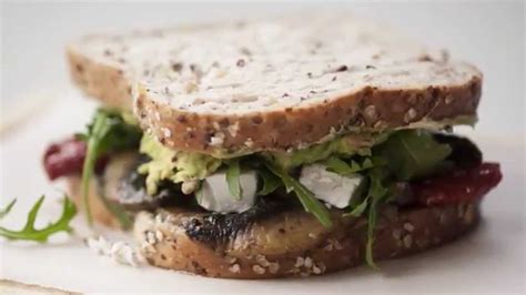 Vegetarian Sandwich Goodman Fielder Food Service Recipes Youtube