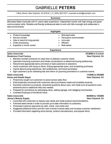 We did not find results for: Sales Associate Resume Example | Sales Sample Resumes ...