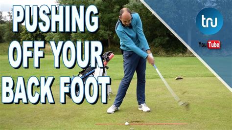 Pushing Off Your Back Foot The Role Of The Trail Foot Youtube