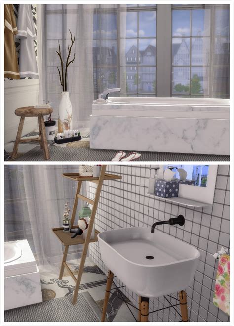 Bathroom Set At Viviansims Studio Sims 4 Updates