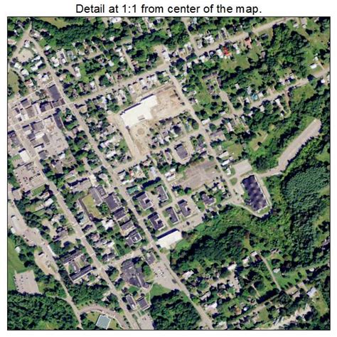 Aerial Photography Map Of Farmington Me Maine