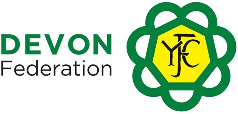 Devon Young Farmers Club Logo Blackdown Hills National Landscape