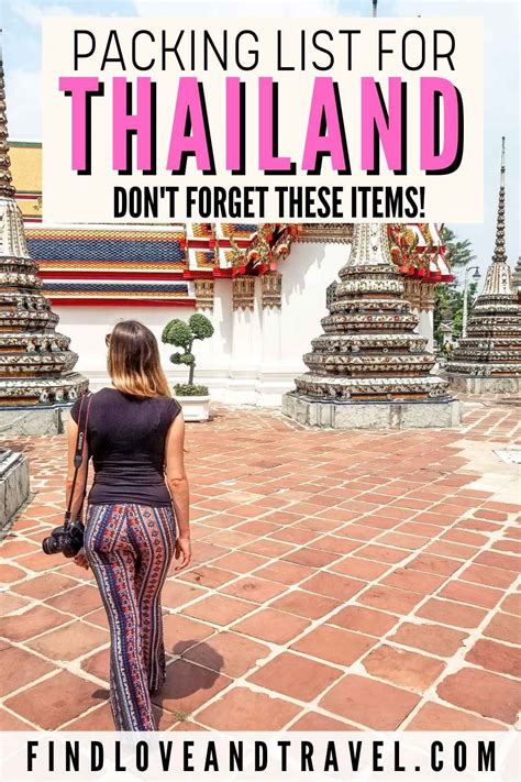 Ultimate Thailand Packing Guide Plus Free Checklist Thailand