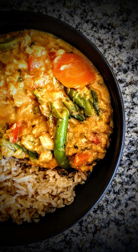 Slow Cooked Fish And Butternut Squash Curry Googies Kitchen Life