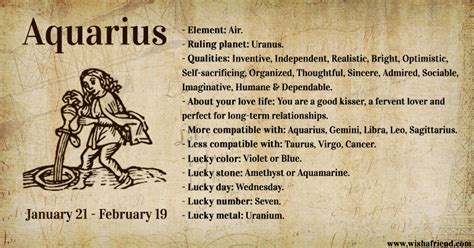 Your Zodiac Profile Aquarius