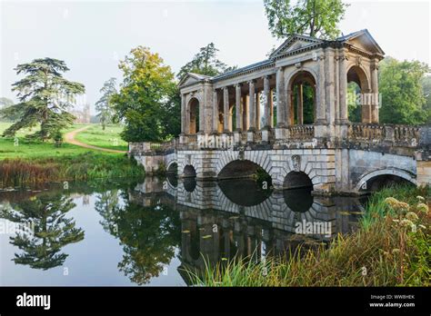 England Buckinghamshire Stowe Stowe Landscape Gardens The Palladian