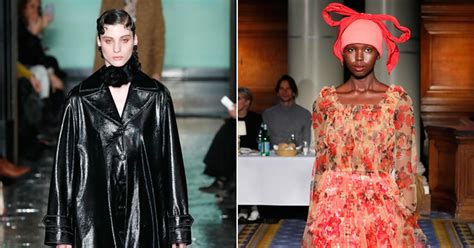 The Biggest Trends Of London Fashion Week Autumn Winter Popsugar