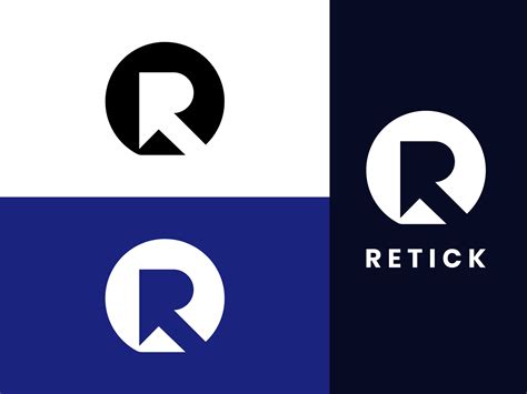 Retick Logo Branding R Letter Logo By Sajid Shaik Logo Designer On