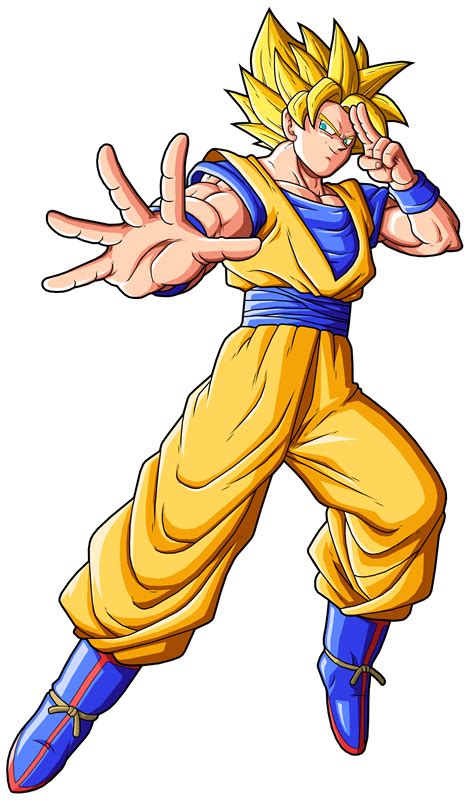 Imagen Goku Ssj Renderpng Dragon Ball Wiki Fandom Powered By Wikia