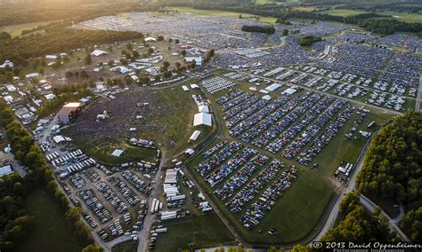 Bonnaroo Music Festival Aerial Photos