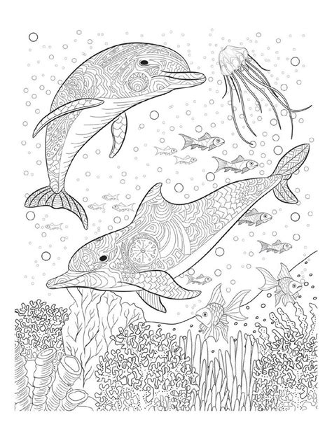 Ocean Adult Coloring Pages At Getdrawings Free Download