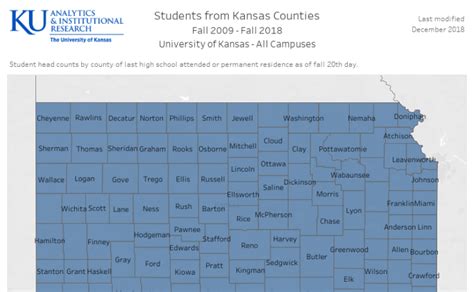 Workbook Ku Students From Kansas Counties