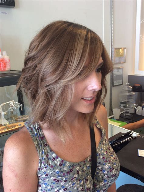 Hair Painting Balayage Ombré Ash Blonde Light Brown