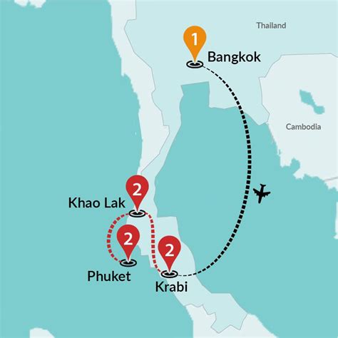 Thailand West Coast Bangkok To Phuket 8 Days Thailand Tour And Itinerary