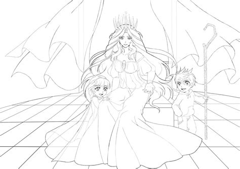 Jack Frost And Elsa Coloring Pages At Free Printable