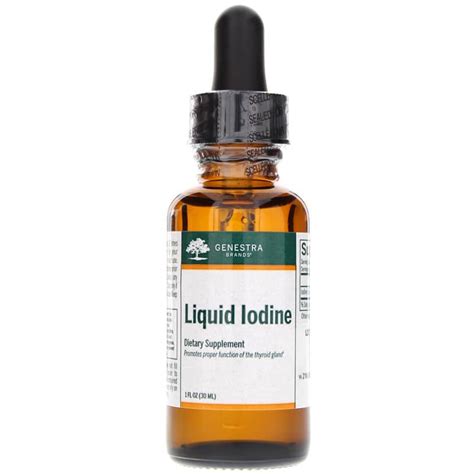 Genestra Liquid Iodine 150 Mcg 1 Oz