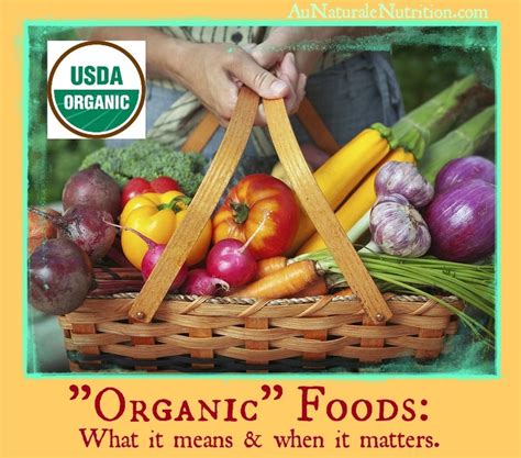 Organic Foods: Really Worth the Cost?