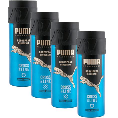 Puma Deo Spray Body Spray Cross The Line 4 X 150 Ml Ebay