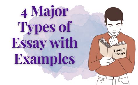 4 Major Types Of Essay With Examples Trueeditors