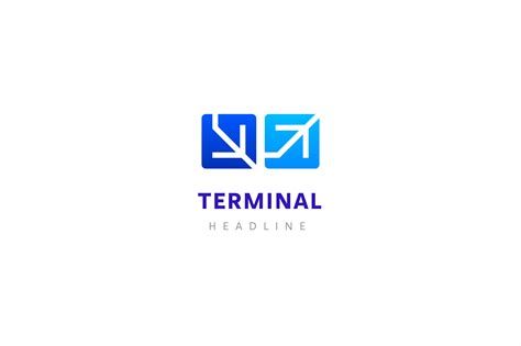 Terminal Logo Template Creative Daddy