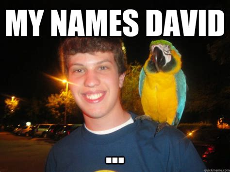 names david socially awkward jewish boy quickmeme
