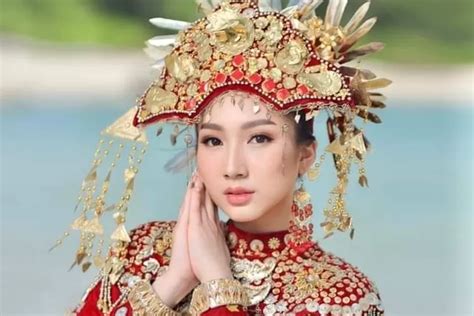 Cantik Puteri Indonesia Bangka Belitung 2 2023 Kenalkan Baju Adat Daerah Journal Nusantara