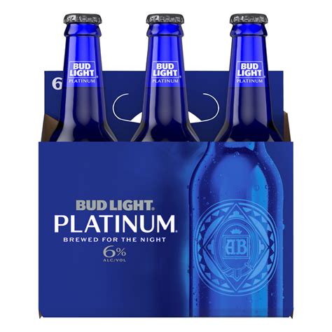 Save On Bud Light Platinum Beer 6 Pk Order Online Delivery Stop And Shop