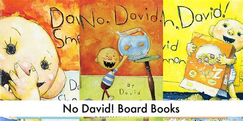 No David Board Books Mommy Evolution