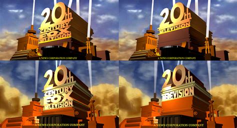 Twentieth Century Fox Tv Logos Old By Superbaster2015 On Deviantart