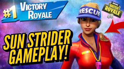 Critique Fortnite Sun Strider Skin Gameplay