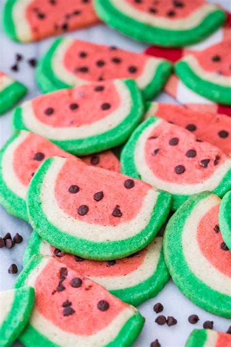 Watermelon Sugar Cookies Sugar Spun Run