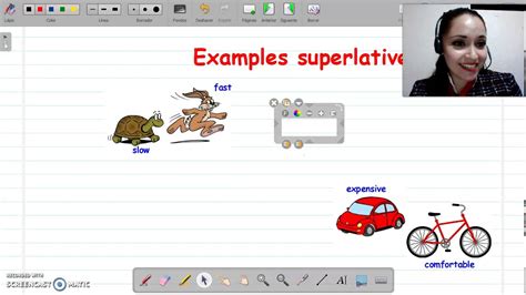 Comparative and superlative adjectives are used to compare the difference between things. Comparatives and Superlatives - YouTube