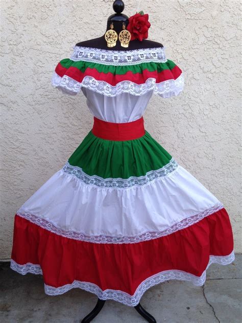 Mexican Fashion Mexican Outfit Mexican Dresses Mexican Costume